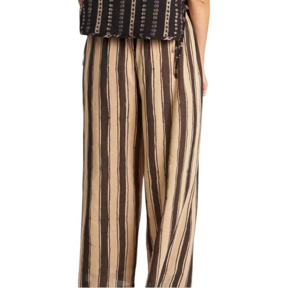 NEW WORLD OF CROW zebra stroll pants in brown - Picture 3 of 4
